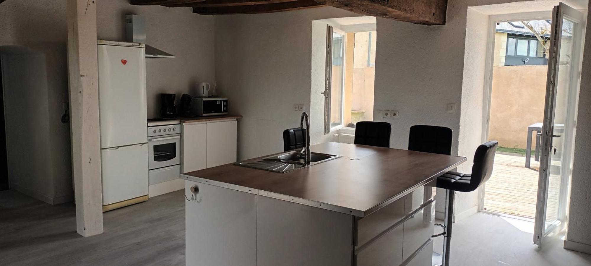 Maison De Campagne Seiches-sur-le-Loir Bagian luar foto
